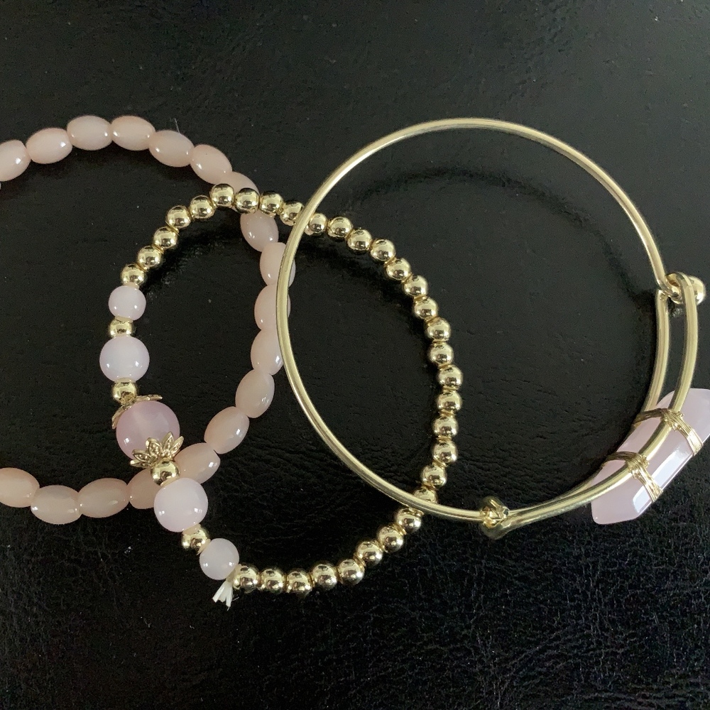 Pretty In Pink Bracelets